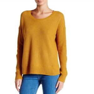 Madewell Mustard Yellow Pullover Sweater, Size Small